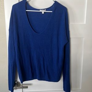 BP textured stitch v-neck pull over